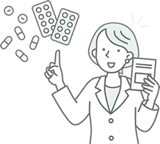 来局・お薬のお渡し